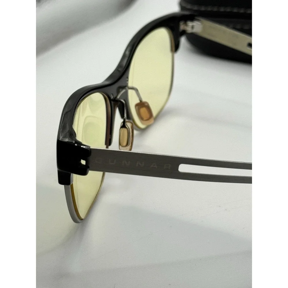Gunnar LE Cypher - Onyx / Yellow -‎ Blue Light Computer Gaming Eyewear Glasses